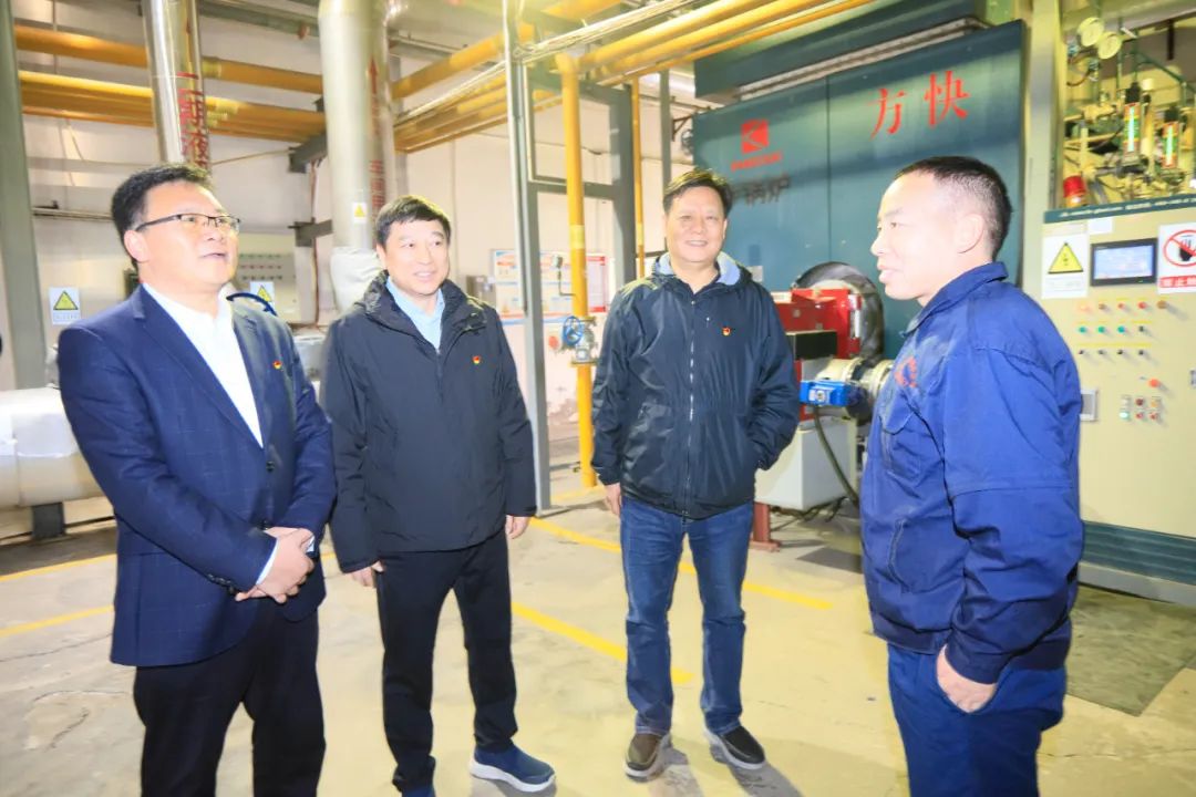新春慰問送關懷——集團黨委書記、董事長慰問春節期間堅守崗位的一線職工